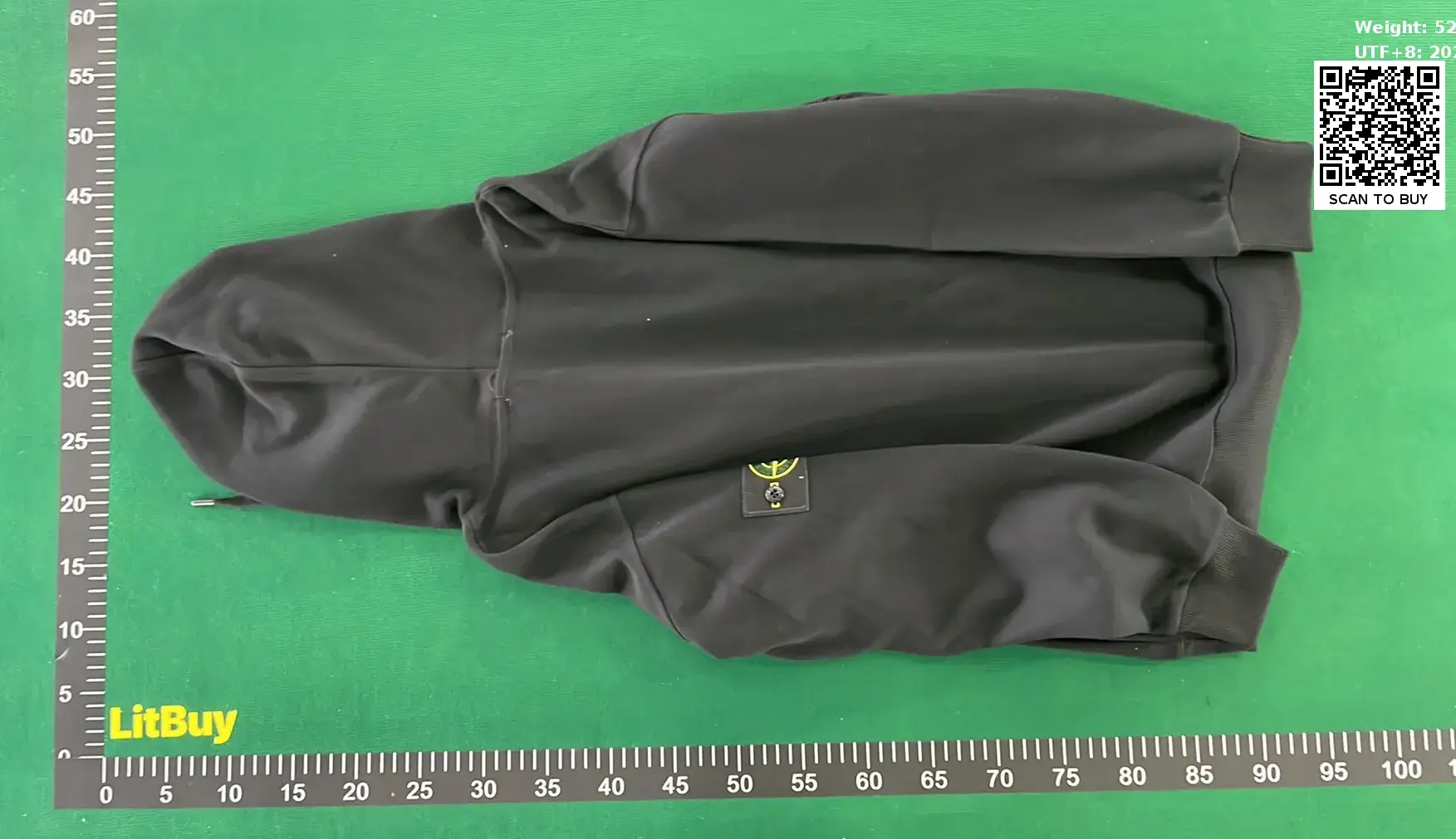 时尚潮流连帽卫衣  035  in the Best OopBuy Spreadsheet QC photos