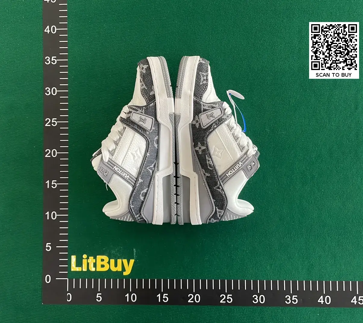 B3D 系带平底低帮板鞋-L  in the Best OopBuy Spreadsheet QC photos