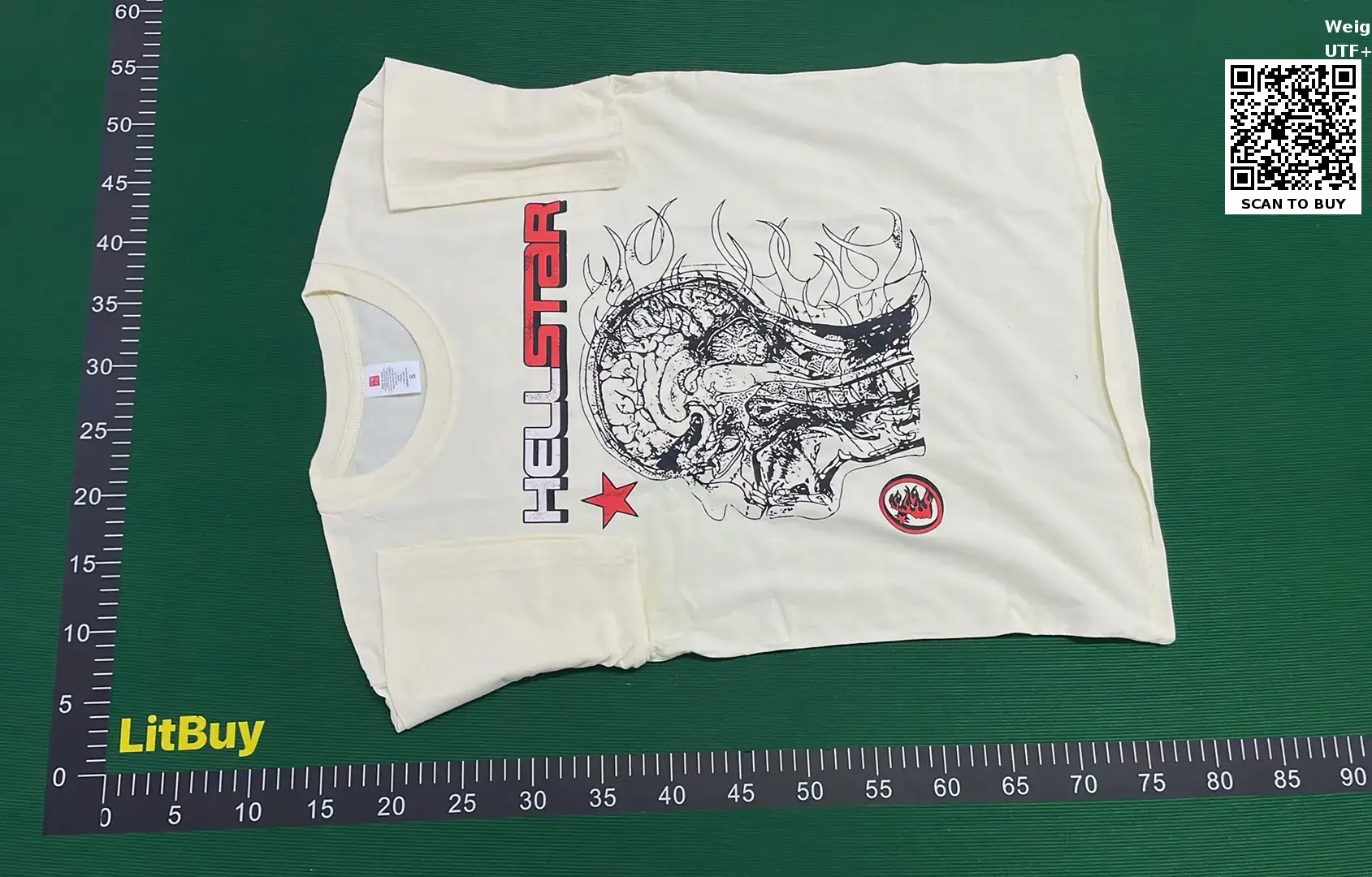 H时尚圆领短袖（W2C-012）  in the Best OopBuy Spreadsheet QC photos