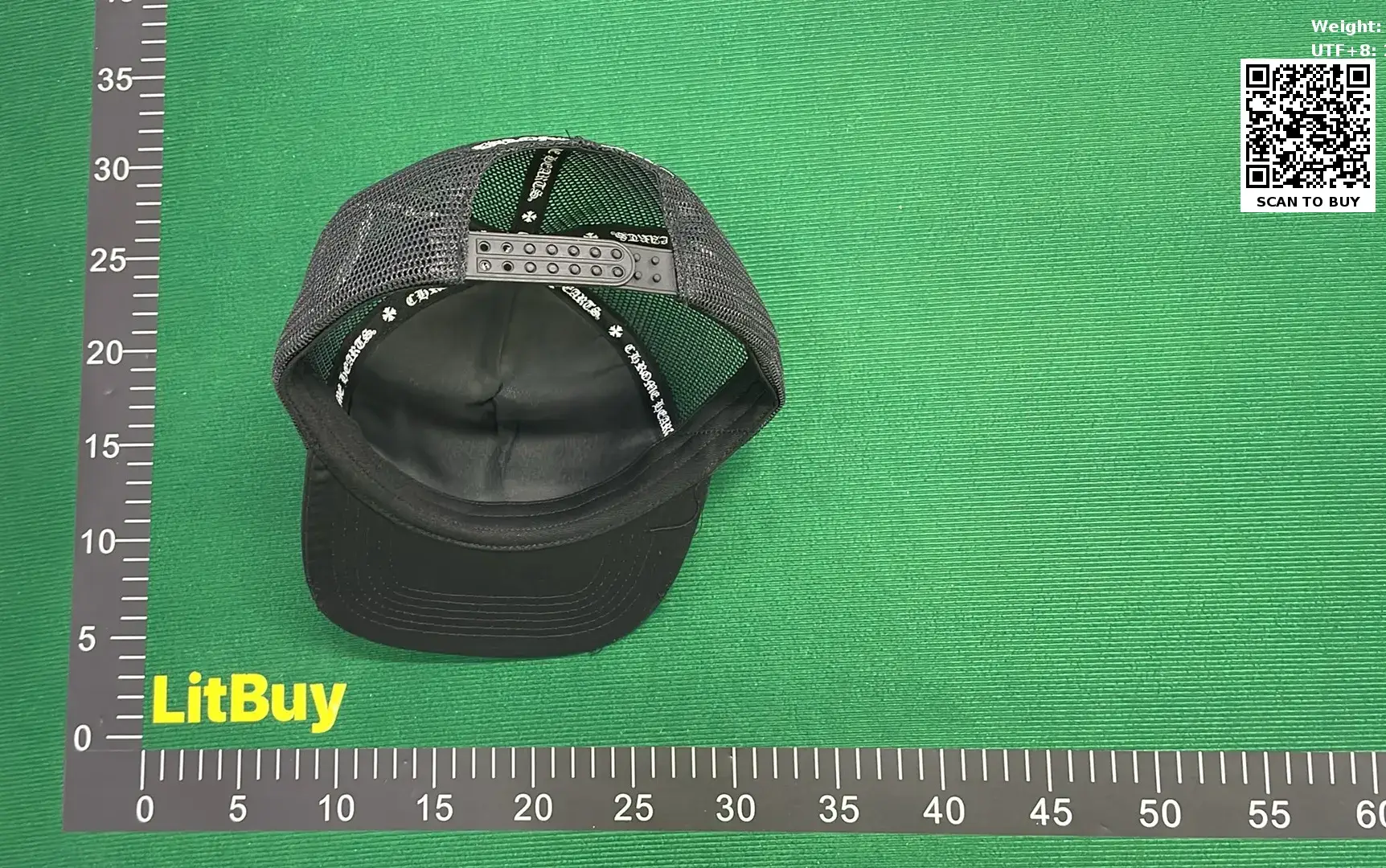 Chrome Hearts hat  in the Best OopBuy Spreadsheet QC photos