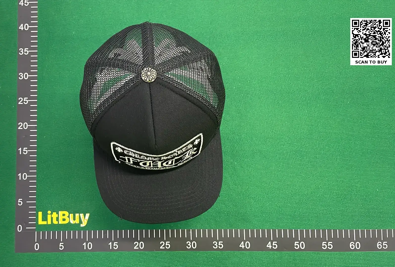 Chrome Hearts hat  in the Best OopBuy Spreadsheet QC photos