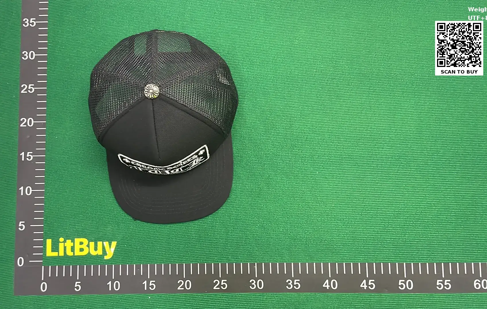Chrome Hearts hat  in the Best OopBuy Spreadsheet QC photos