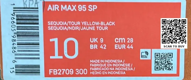 🔥1:1 batch Nike Air Max 95  in the Best OopBuy Spreadsheet QC photos
