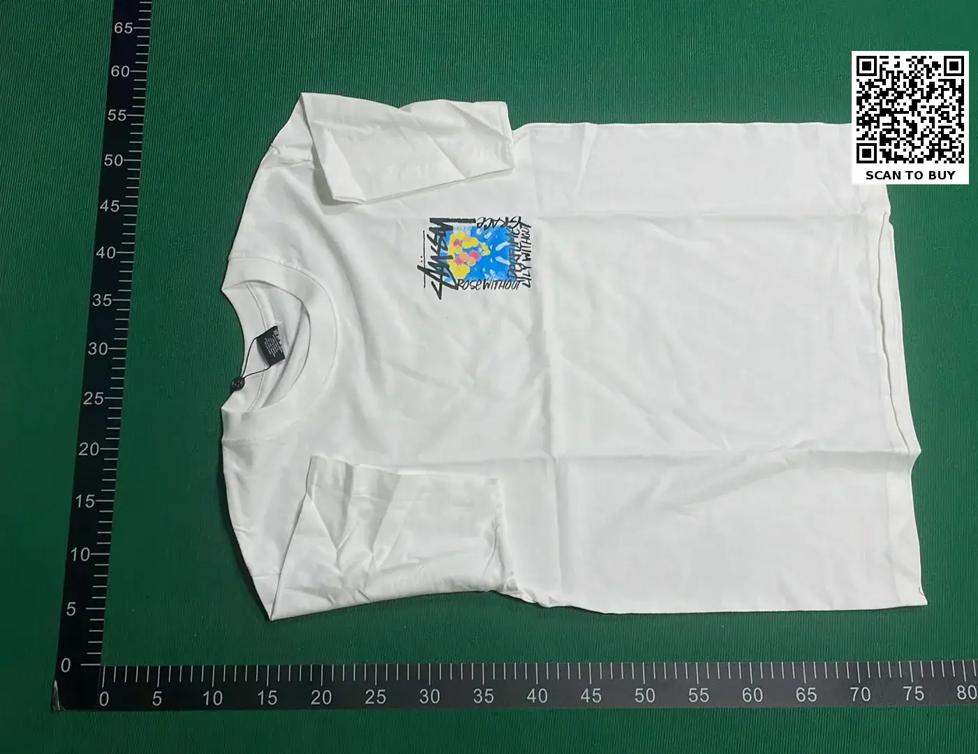 Stussy T-shirt tee （35+）  in the Best OopBuy Spreadsheet QC photos