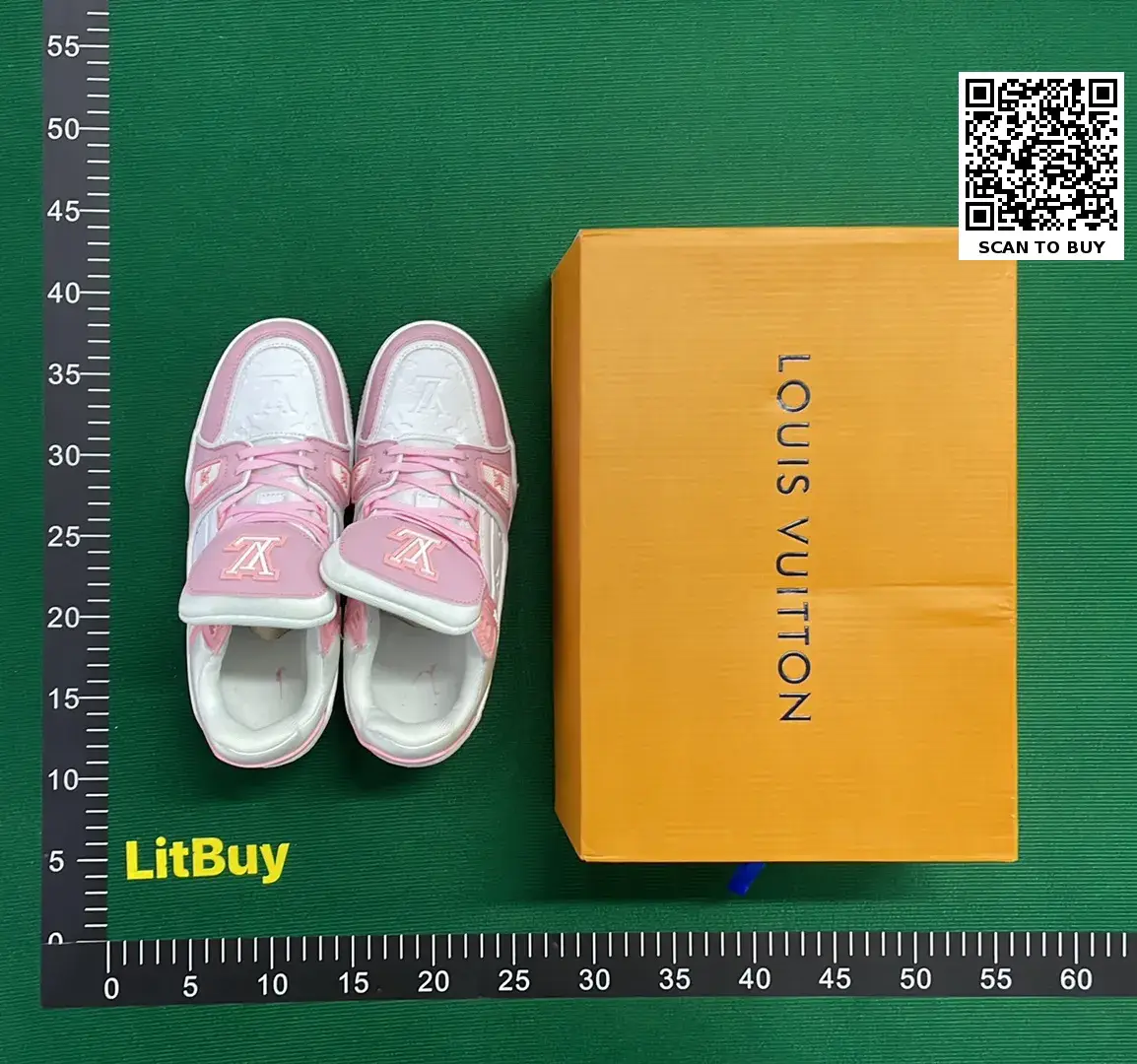 Louis Vuitton Trainer （25+）  in the Best OopBuy Spreadsheet QC photos