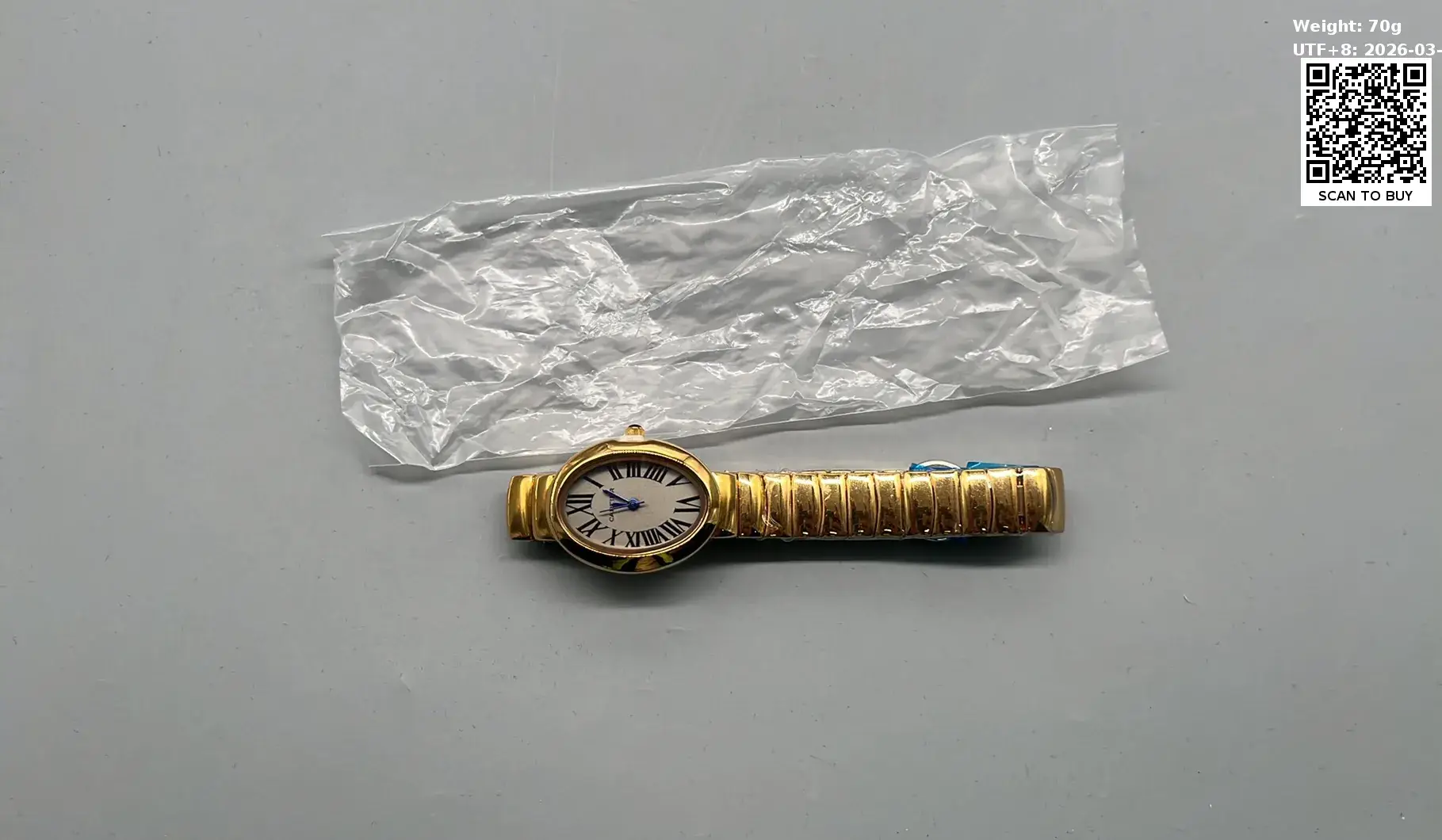  Cartier new quartz ladies watch small gold bracelet bathtub oval diamond Roman elegant – QC photos preview | CnFans  | 7528724174