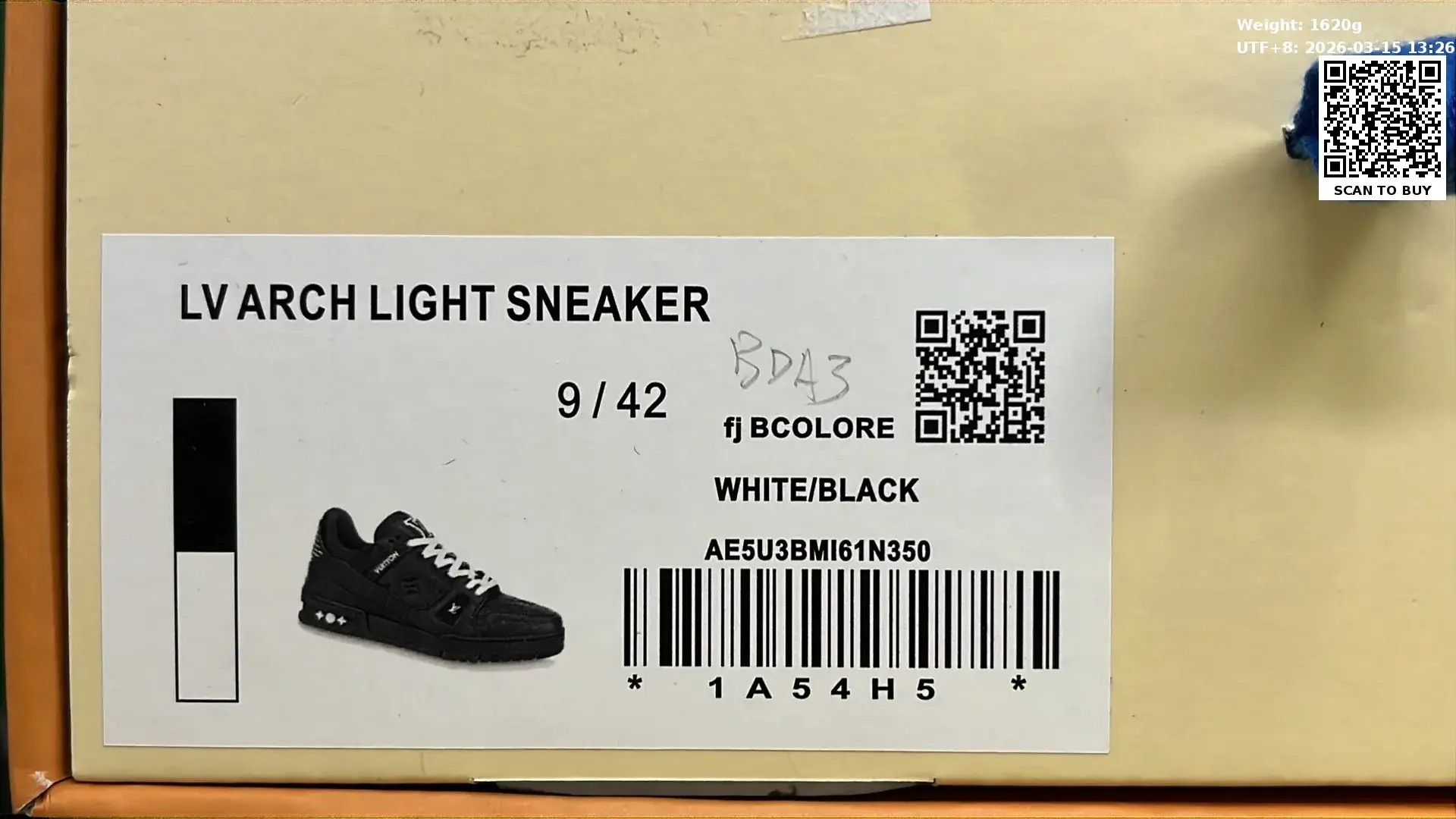 B3D 系带平底低帮板鞋-L  in the Best OopBuy Spreadsheet QC photos