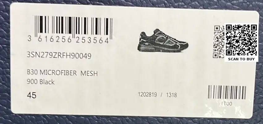 Dior B30 （10+）  in the Best OopBuy Spreadsheet QC photos