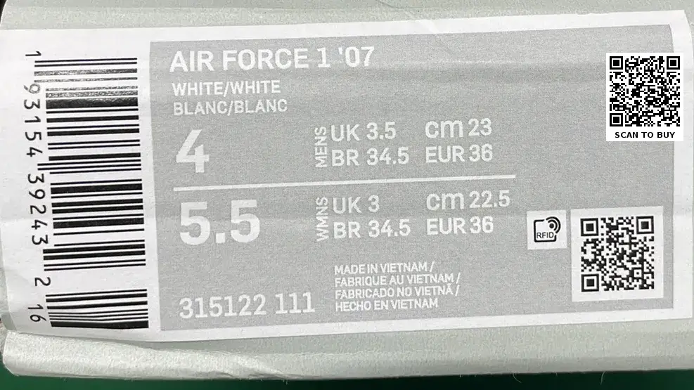 Nk Air Force Top Source Classic Replica 1 ; 1 Restoration Original box ALL-time low(非质量问题不退不换）  in the Best OopBuy Spreadsheet QC photos