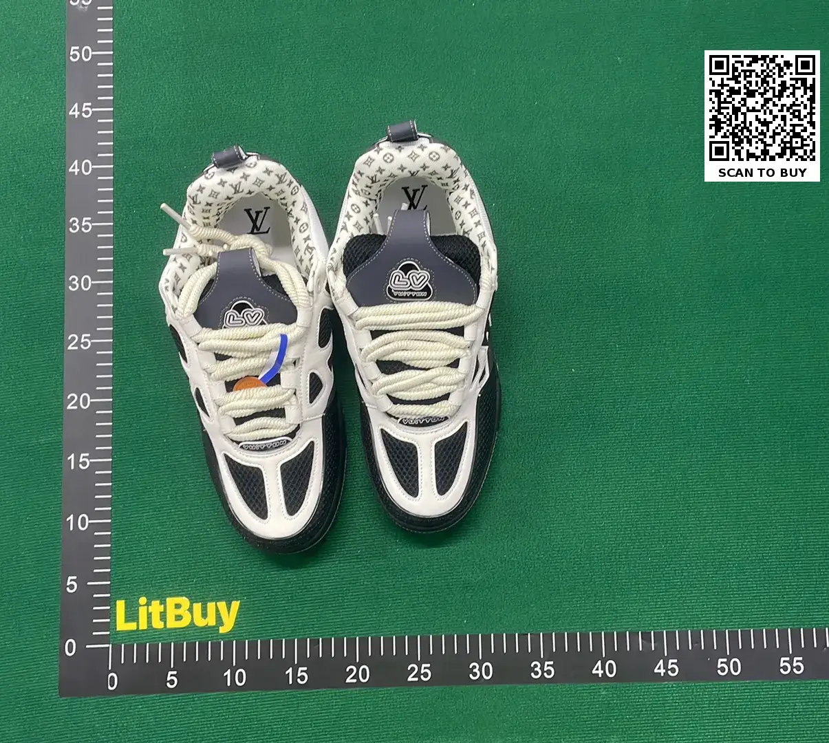 Shoes of L'SS LV LOUIS VUITTON  in the Best OopBuy Spreadsheet QC photos