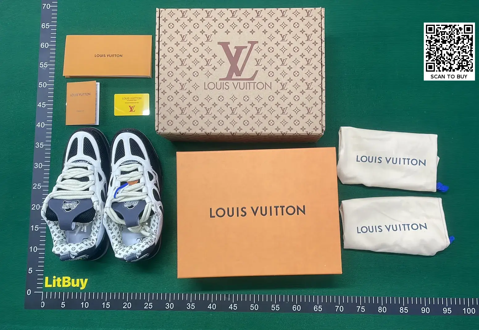 Shoes of L'SS LV LOUIS VUITTON  in the Best OopBuy Spreadsheet QC photos