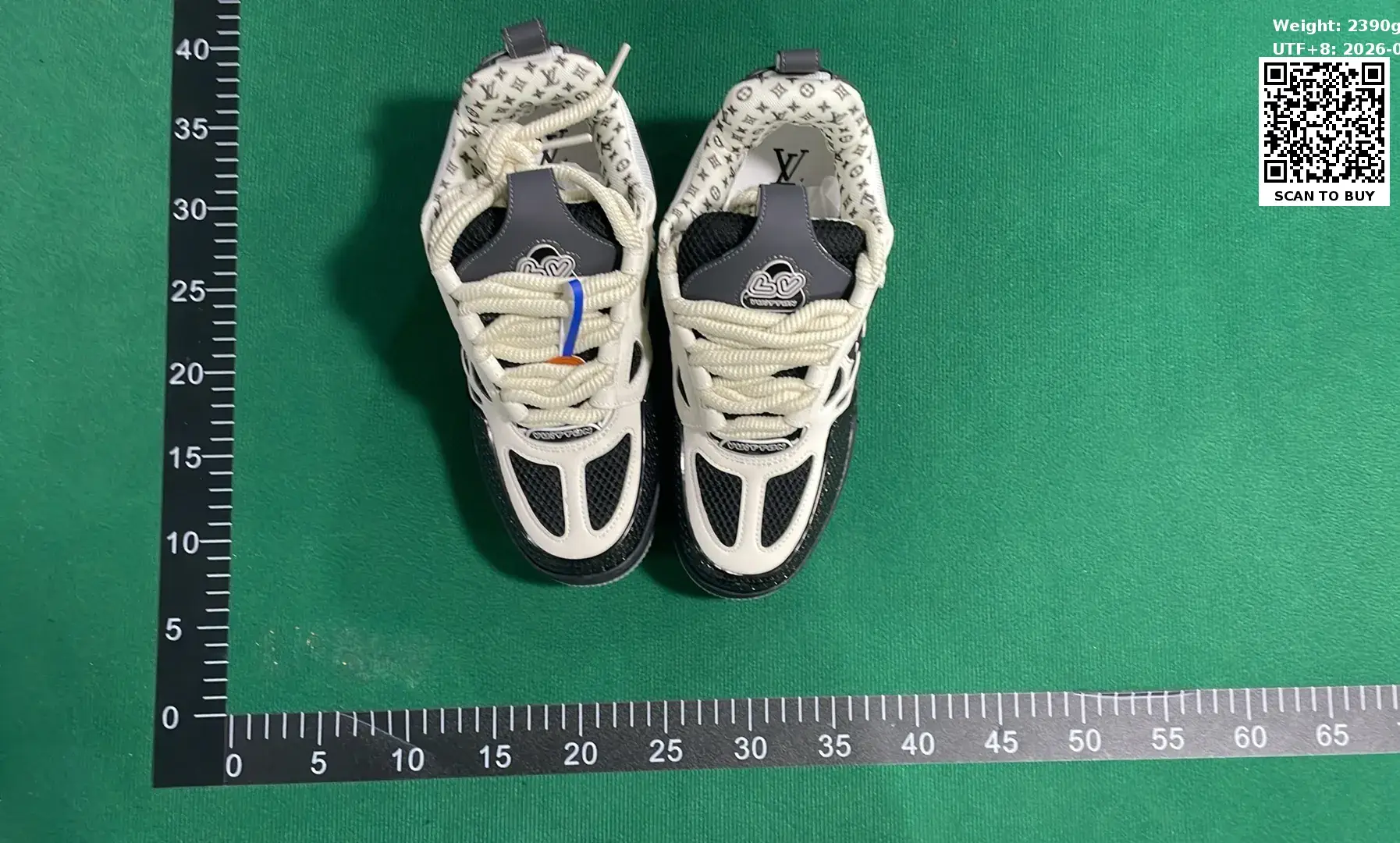 Shoes of L'SS LV LOUIS VUITTON  in the Best OopBuy Spreadsheet QC photos