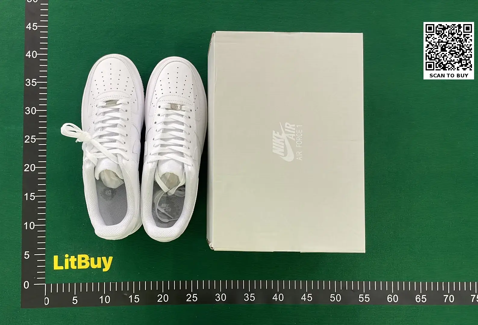  🔥1:1 batch Nike Air Force 1 White Low Top Sneakers – QC photos preview | CnFans  | 7480911811