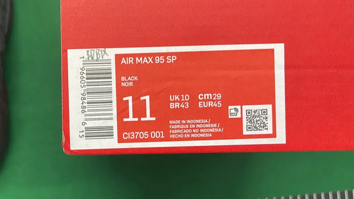 🔥1:1 batch Nike Air Max 95  in the Best OopBuy Spreadsheet QC photos