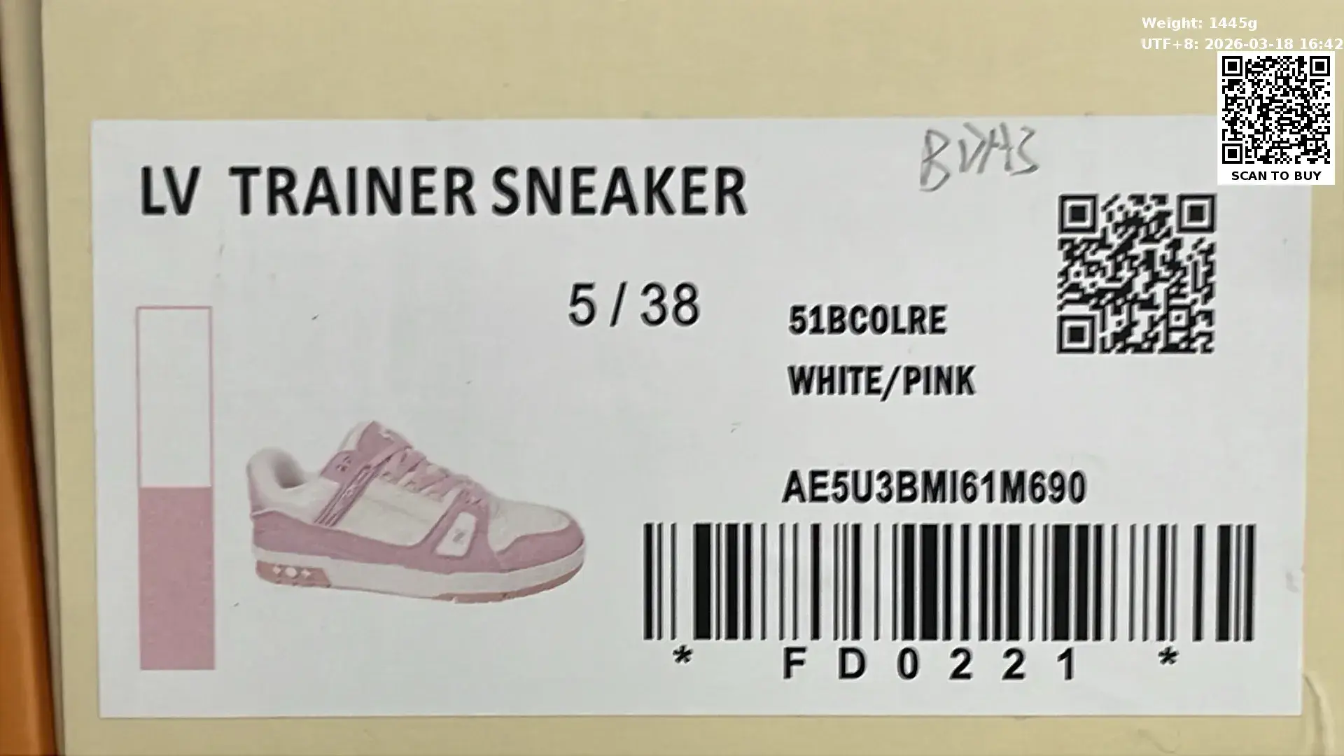 B3D 系带平底低帮板鞋-L  in the Best OopBuy Spreadsheet QC photos