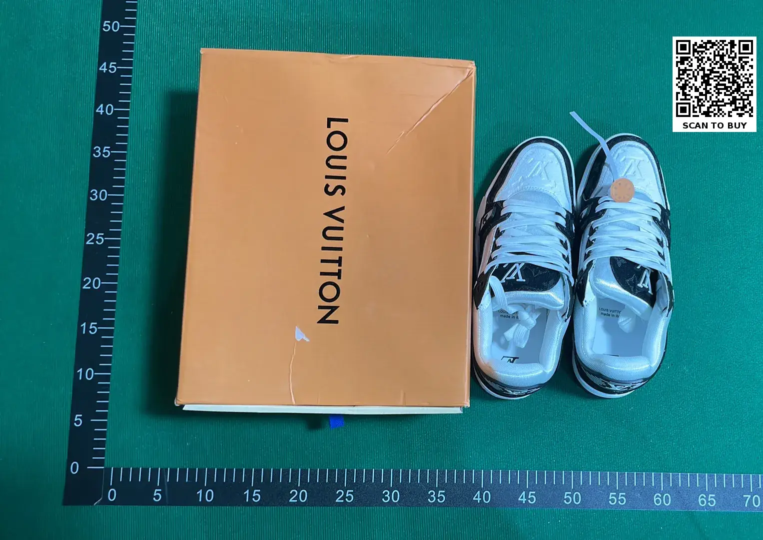 B3D 系带平底低帮板鞋-L  in the Best OopBuy Spreadsheet QC photos