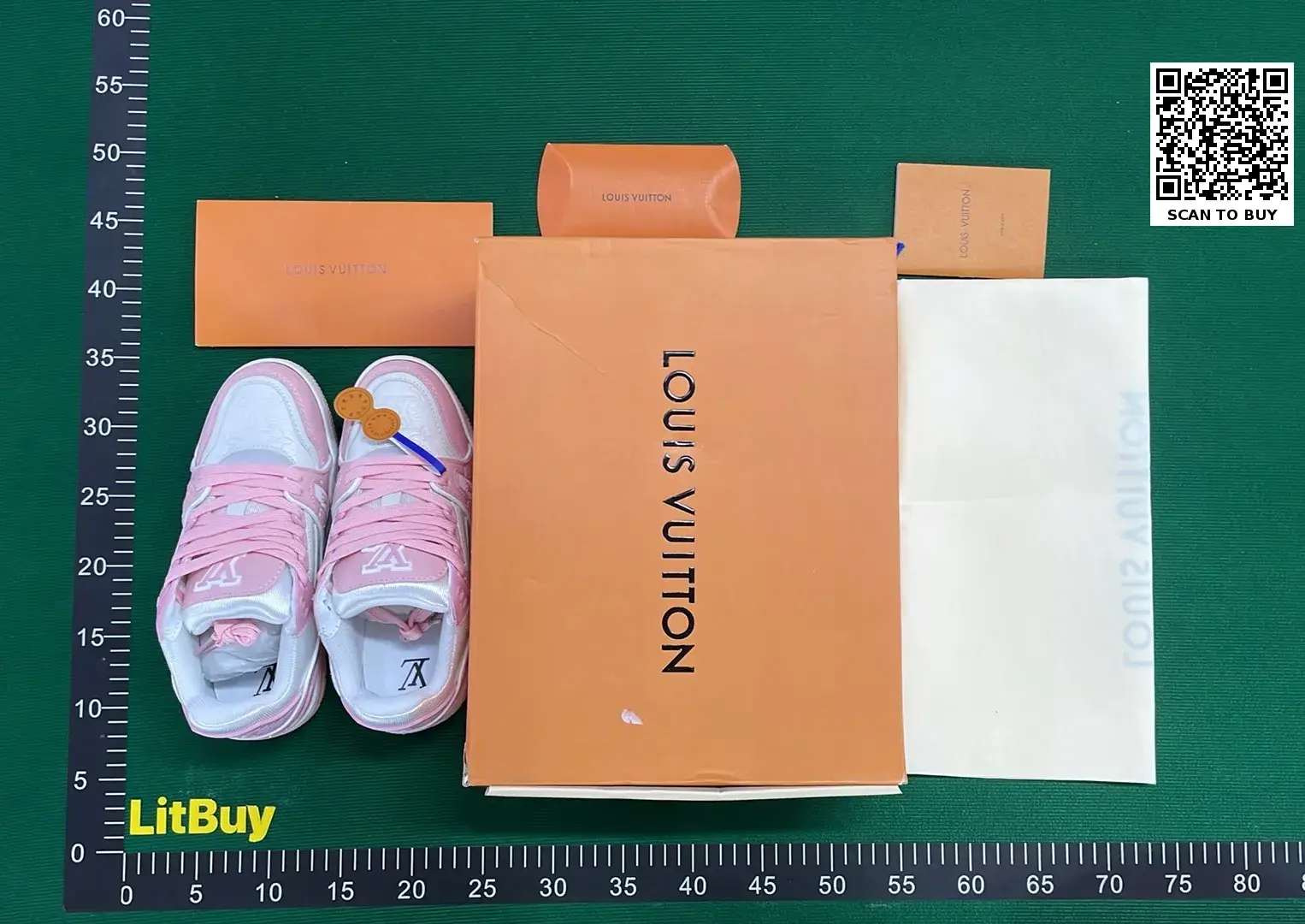 B3D 系带平底低帮板鞋-L  in the Best OopBuy Spreadsheet QC photos