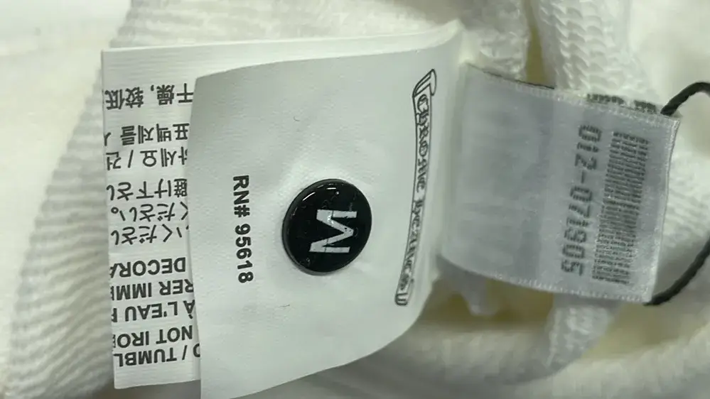 1:1 Batch ChroHearts hoodie  in the Best OopBuy Spreadsheet QC photos