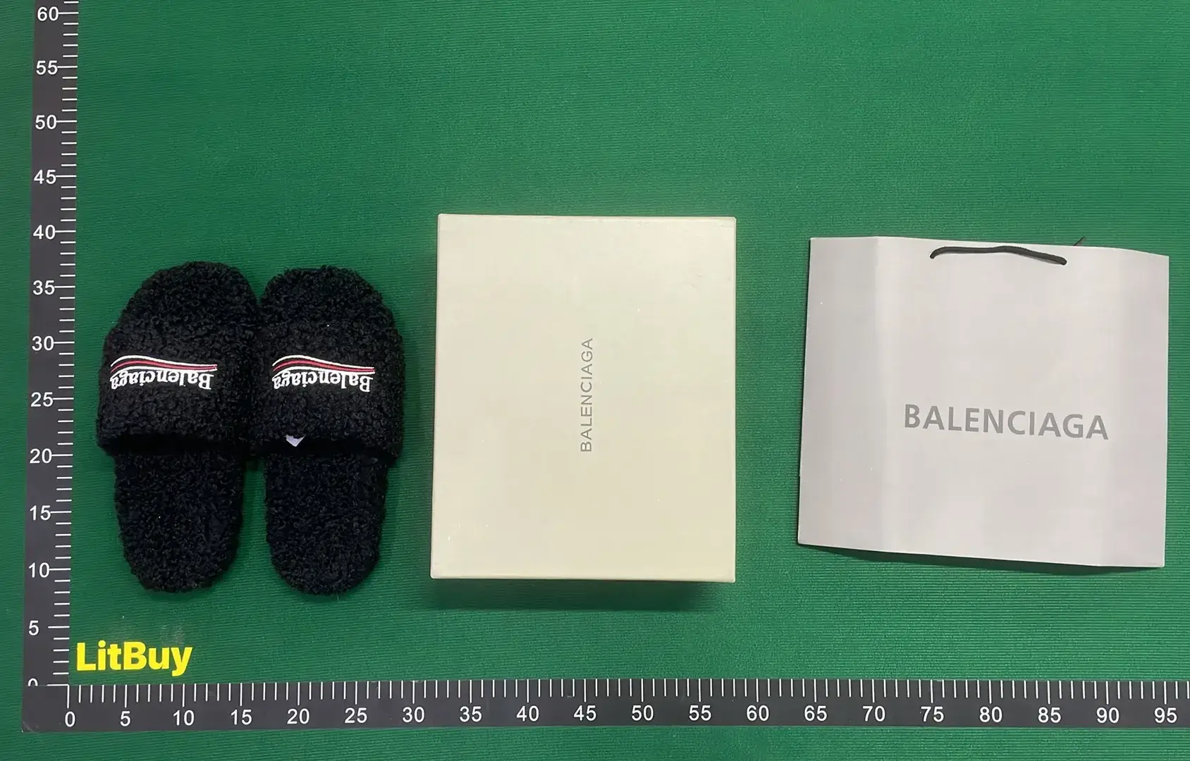 Balenciaga Furry (5+)  in the Best OopBuy Spreadsheet QC photos