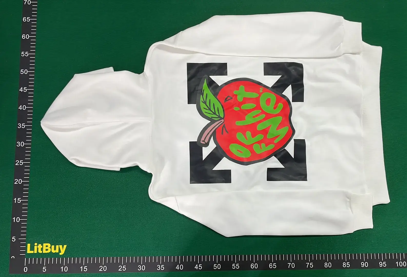 Off-White Hoodie （5+）  in the Best OopBuy Spreadsheet QC photos