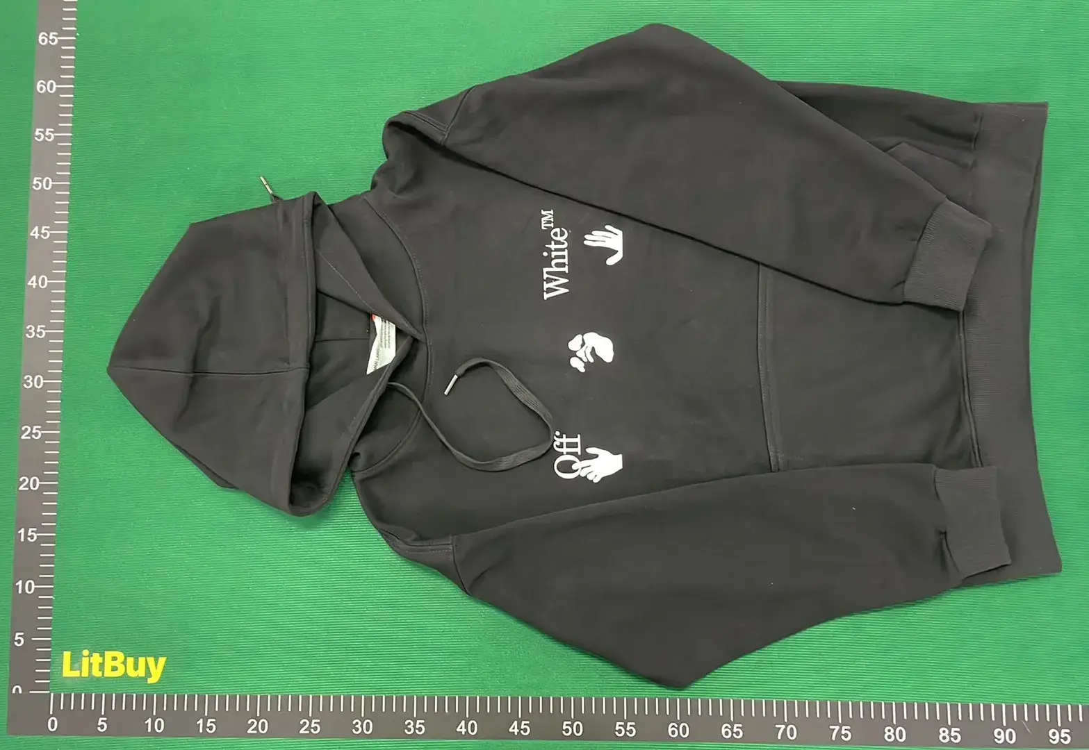 Off-White Hoodie （5+）  in the Best OopBuy Spreadsheet QC photos