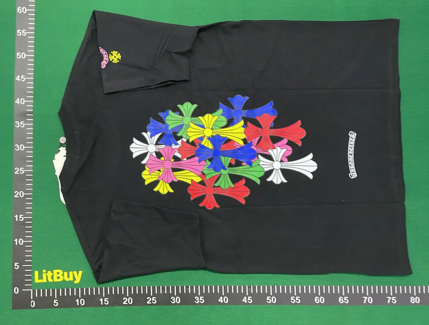Chrome Hearts T-shirt tee （35+）  in the Best OopBuy Spreadsheet QC photos