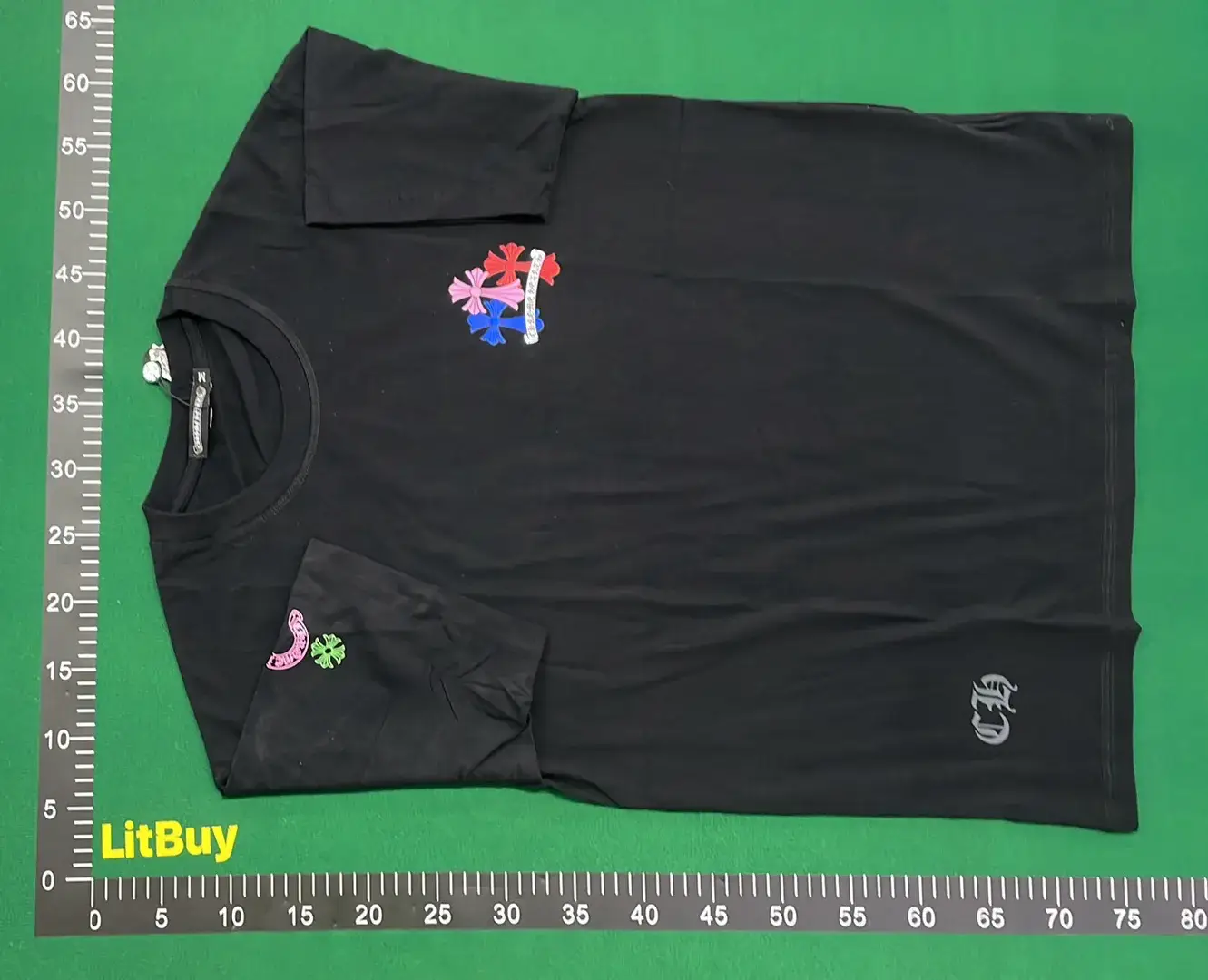 Chrome Hearts T-shirt tee （35+）  in the Best OopBuy Spreadsheet QC photos