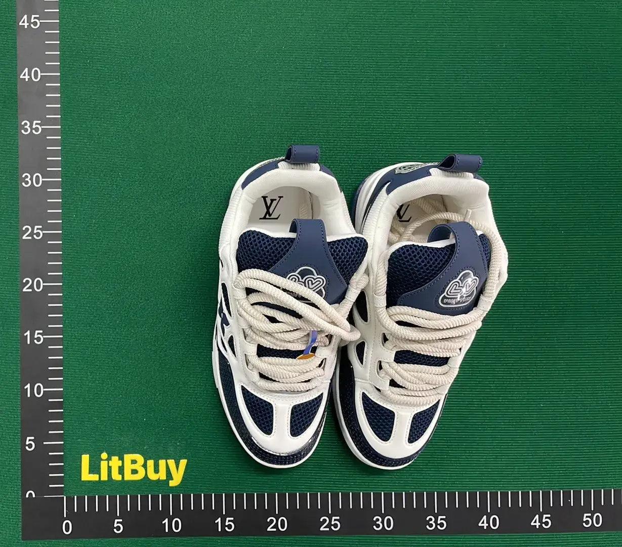 Shoes of L'SS LV LOUIS VUITTON  in the Best OopBuy Spreadsheet QC photos