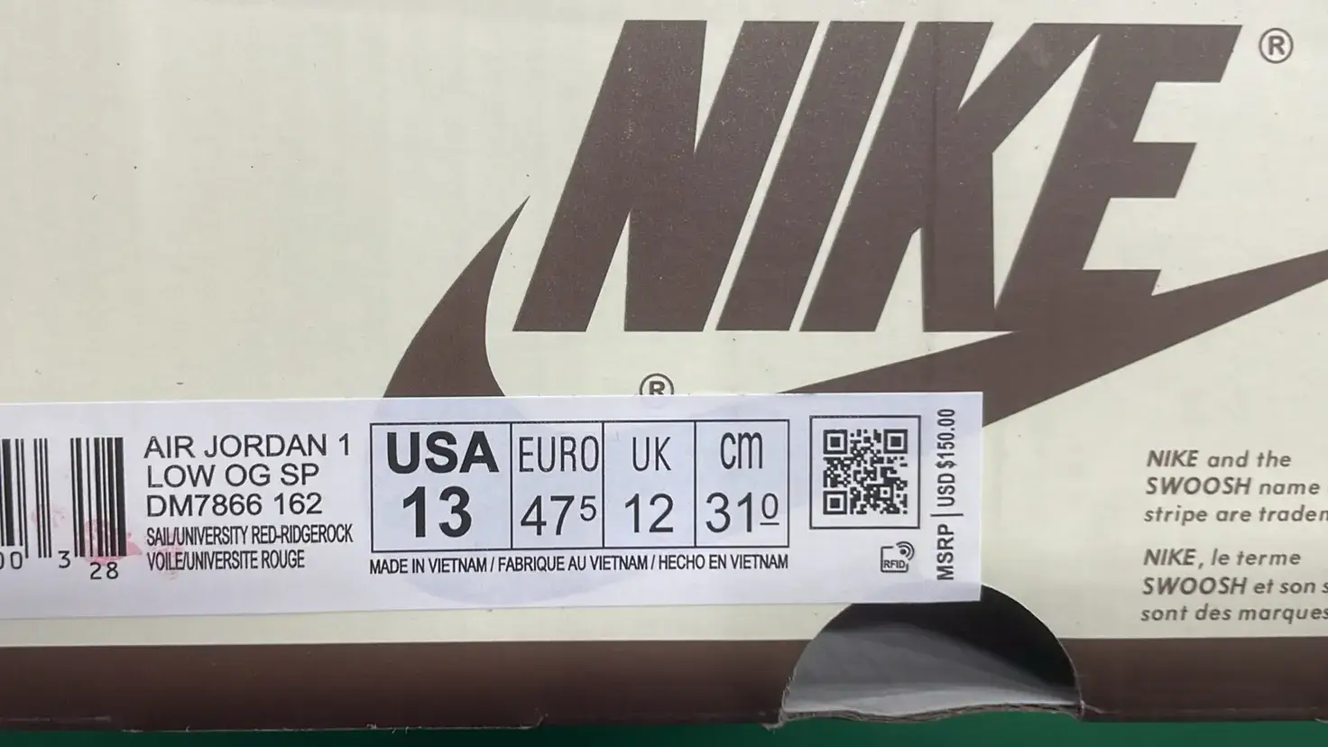 ** Ba**h Jor**n x Tr***s S**ott 1 Hi*h O* *P  in the Best OopBuy Spreadsheet QC photos