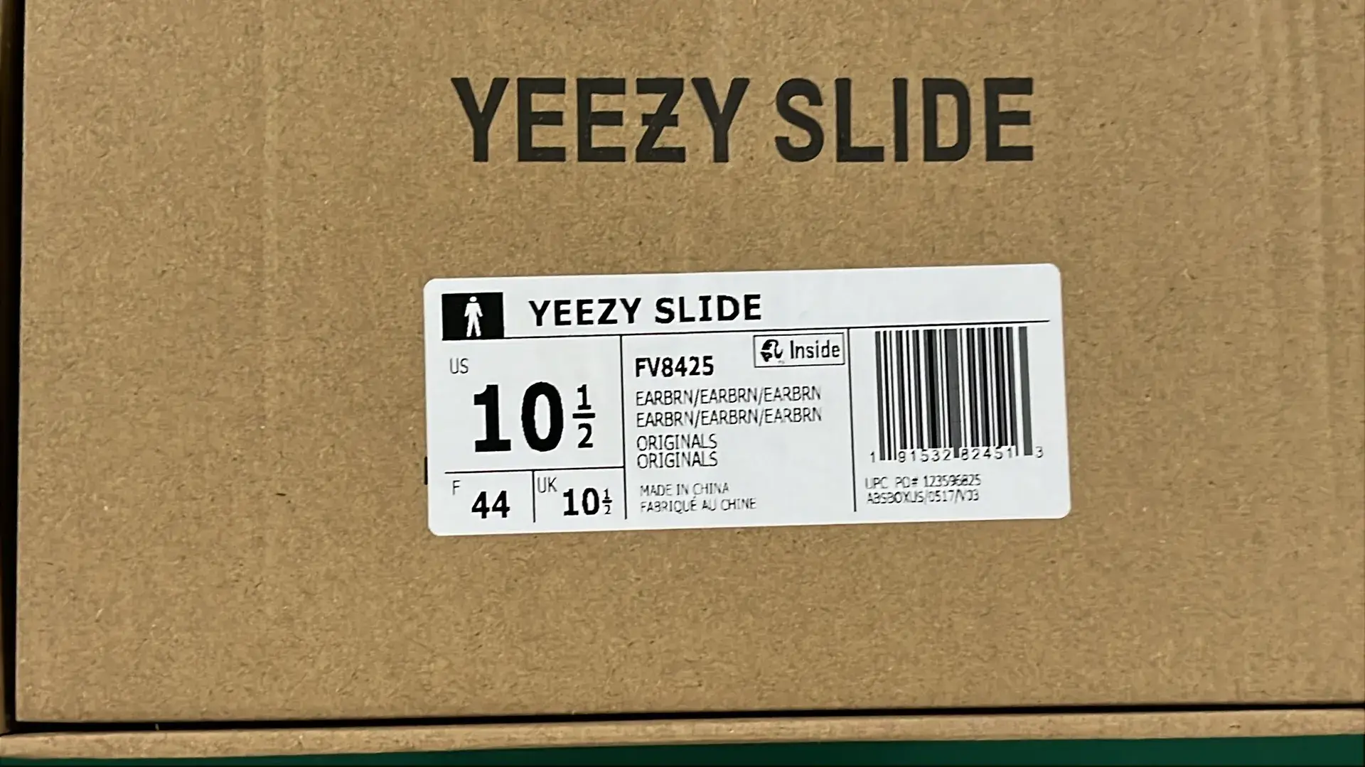 Adidas Originals Yeezy Slide (10+)  in the Best OopBuy Spreadsheet QC photos