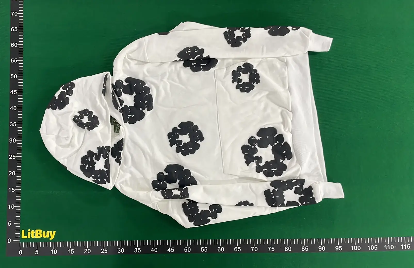 1:1 Batch Kapok Foam Flower Set High Street Loose Hoodie and Sweatpants-P4M  in the Best OopBuy Spreadsheet QC photos