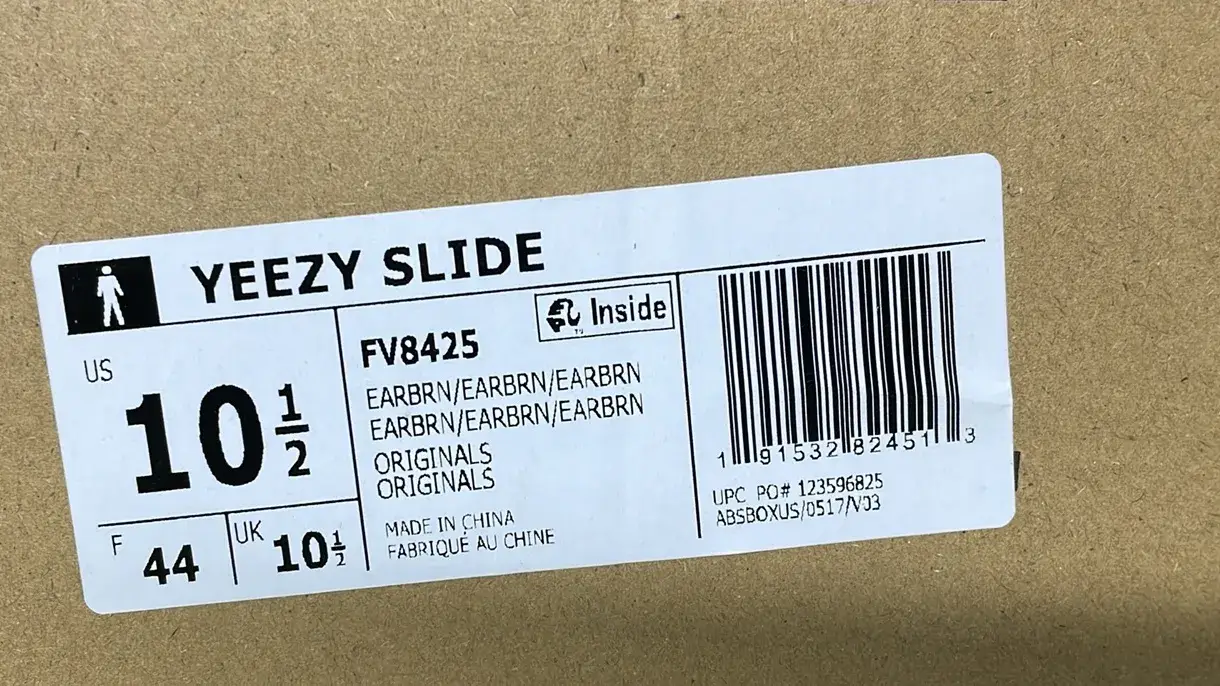 Adidas Originals Yeezy Slide (10+)  in the Best OopBuy Spreadsheet QC photos