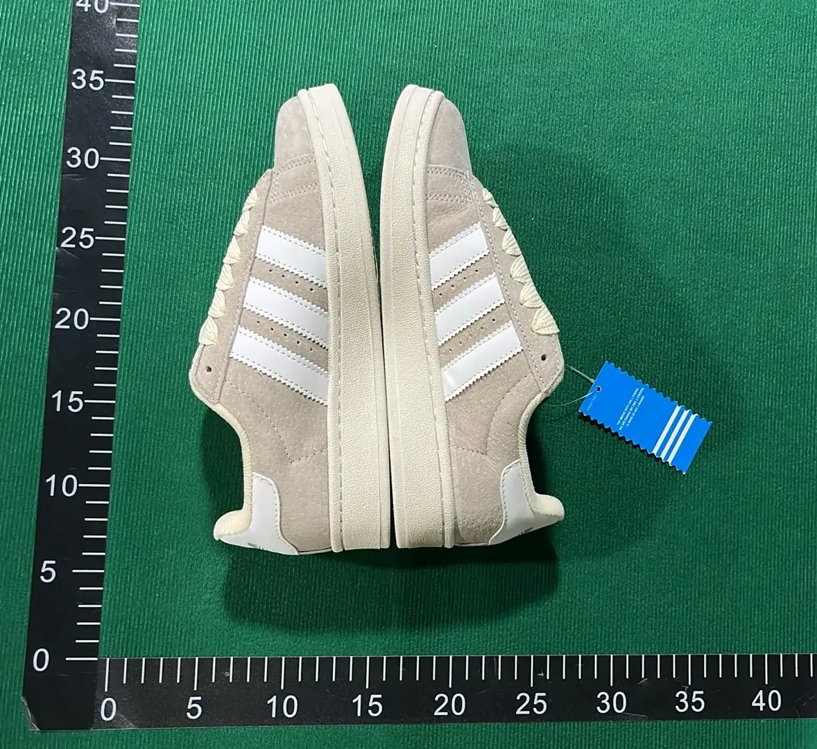 🔥1:1 batch Beige Women's adidas Campus  in the Best OopBuy Spreadsheet QC photos