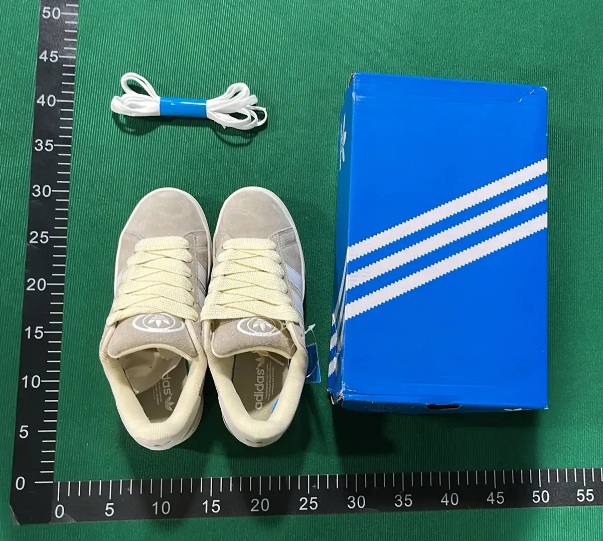 🔥1:1 batch Beige Women's adidas Campus  in the Best OopBuy Spreadsheet QC photos