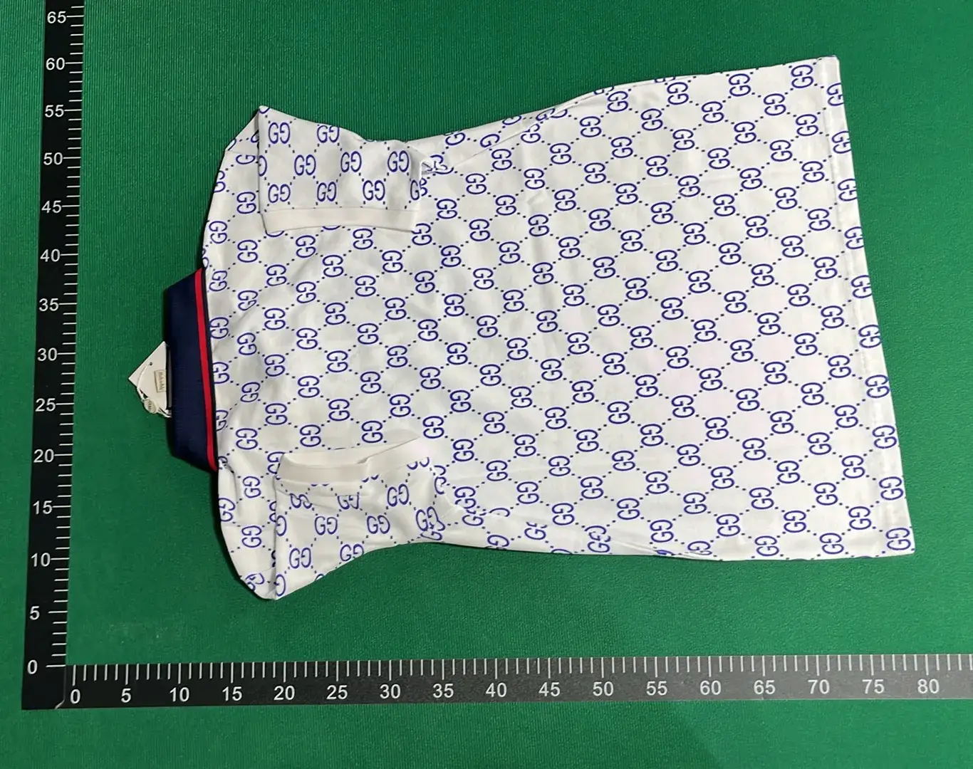 Men's Lapel Piqu&eacute; Cotton Print Short Sleeve Polo Shirt Fashion  in the Best OopBuy Spreadsheet QC photos