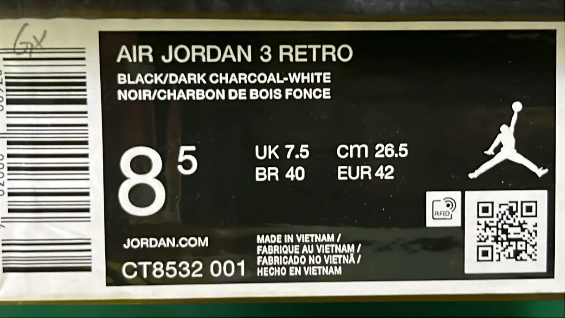  🔥1:1 batch Air Jordan 3 Retro 2025 Pure Money – QC photos preview | CnFans  | 7535081205