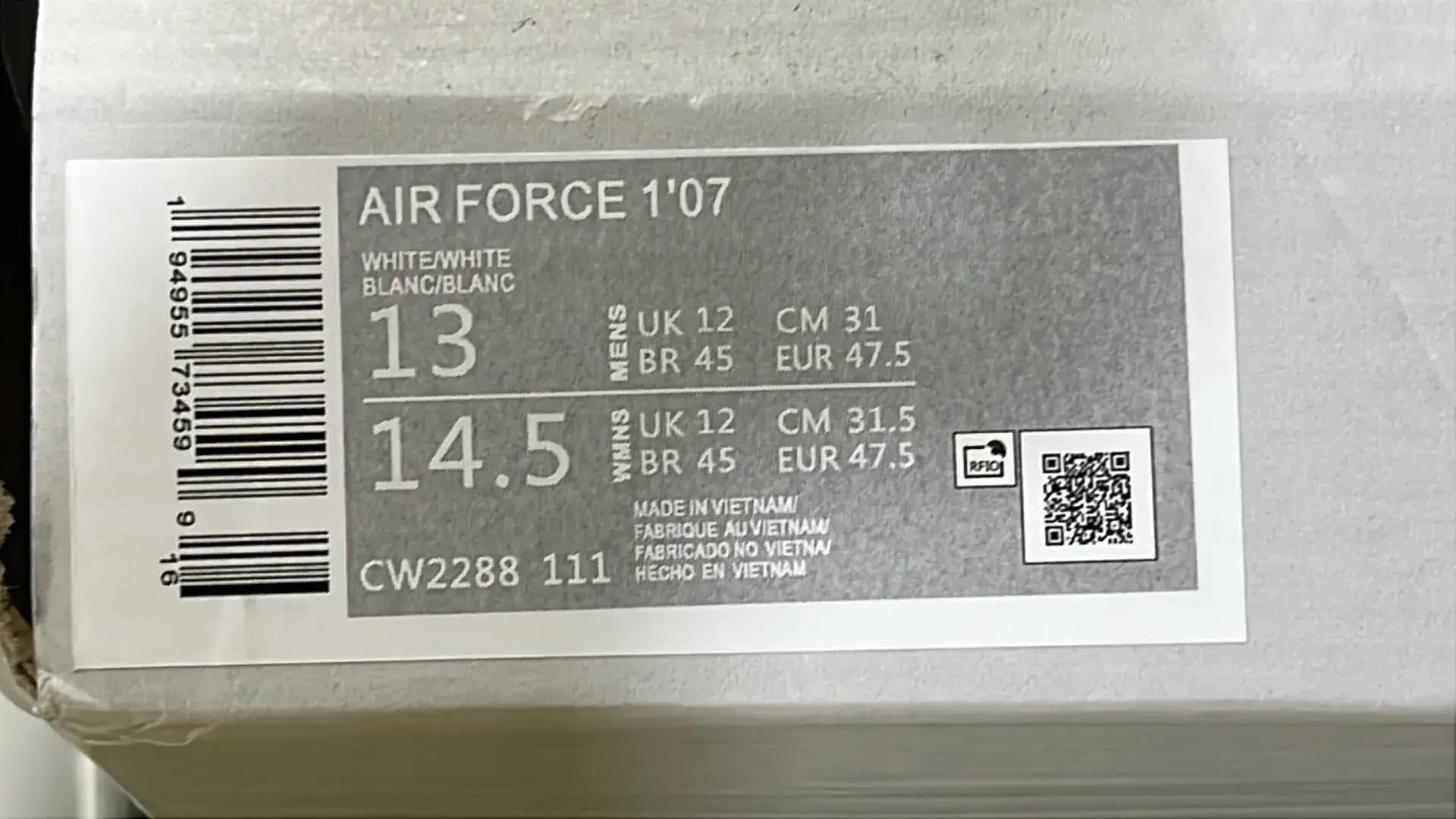 Nike Air Force 1 （20+）  in the Best OopBuy Spreadsheet QC photos
