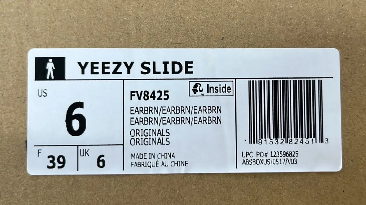 Adidas Originals Yeezy Slide (10+)  in the Best OopBuy Spreadsheet QC photos
