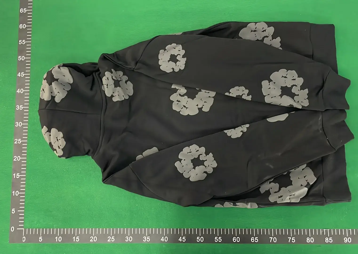 1:1 Batch Kapok Foam Flower Set High Street Loose Hoodie and Sweatpants-P4M  in the Best OopBuy Spreadsheet QC photos