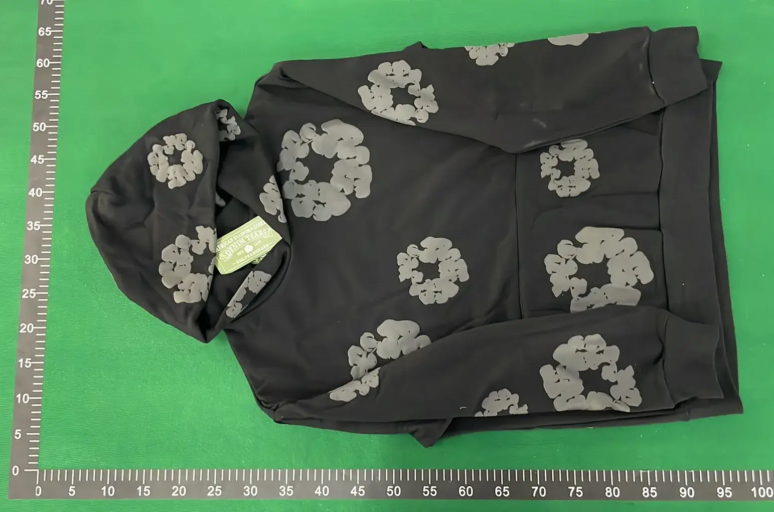 1:1 Batch Kapok Foam Flower Set High Street Loose Hoodie and Sweatpants-P4M  in the Best OopBuy Spreadsheet QC photos