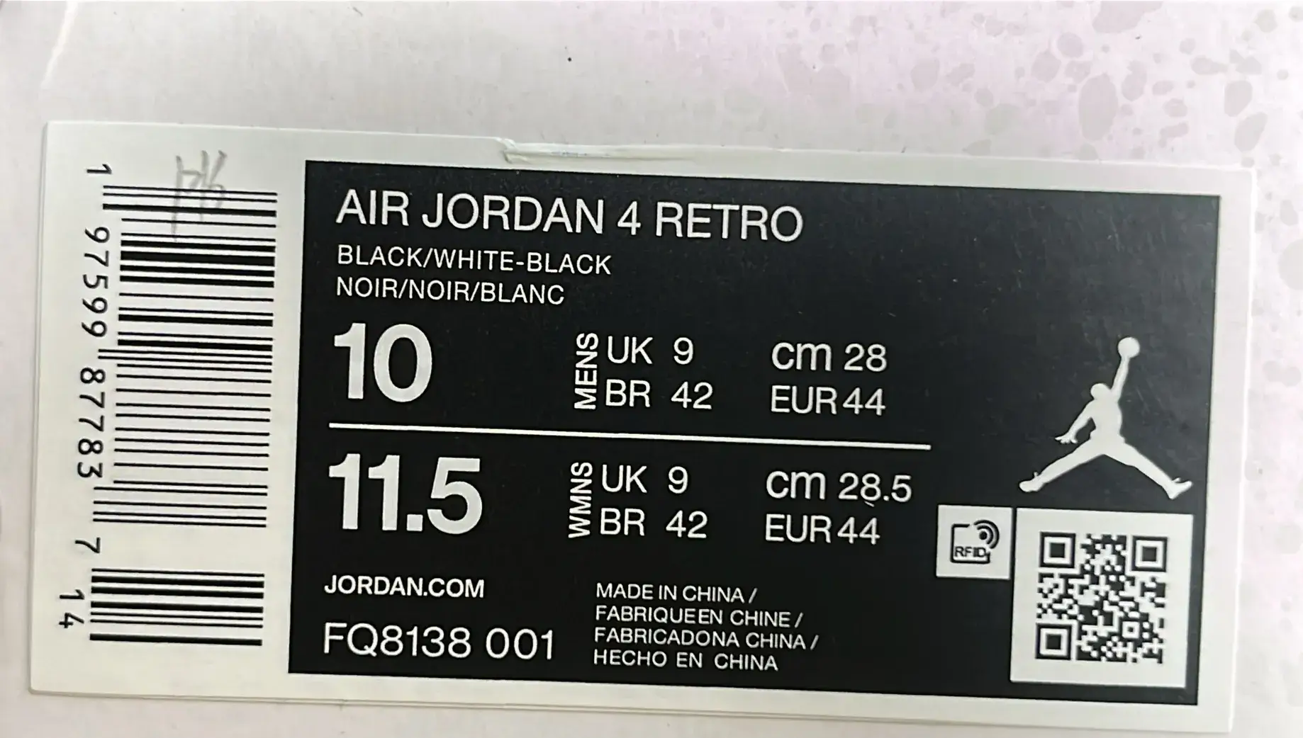 🔥1:1 batch Jordan Air Jordan 4 Retro"Bred Reimagined"  in the Best OopBuy Spreadsheet QC photos