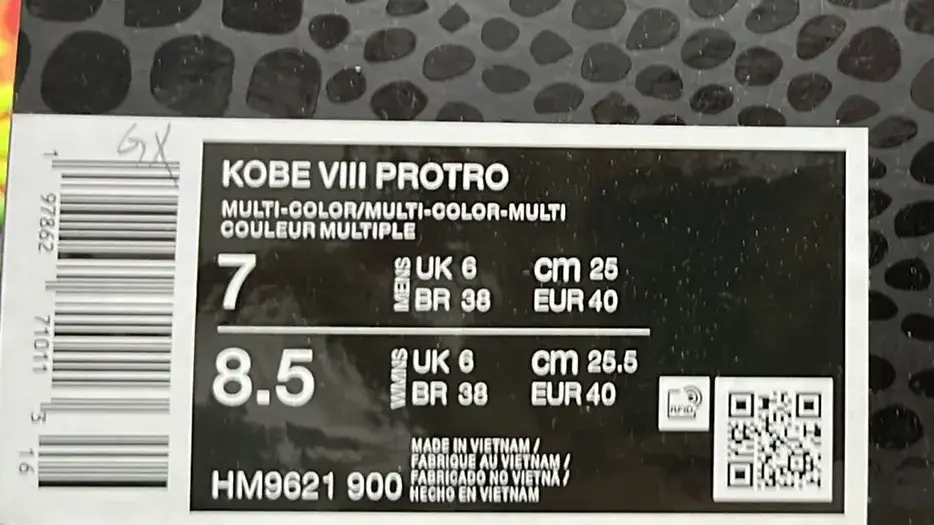 🔥1:1 batch BRAND NEW - Nike Kobe 8  in the Best OopBuy Spreadsheet QC photos