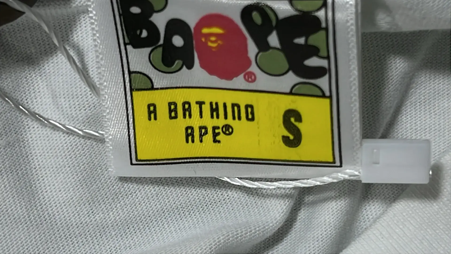  🔥BAPE跨境外贸短袖十字架小猴子梵文印花潮宽松纯棉圆领男女T恤 – QC photos preview | CnFans  | 7520041075