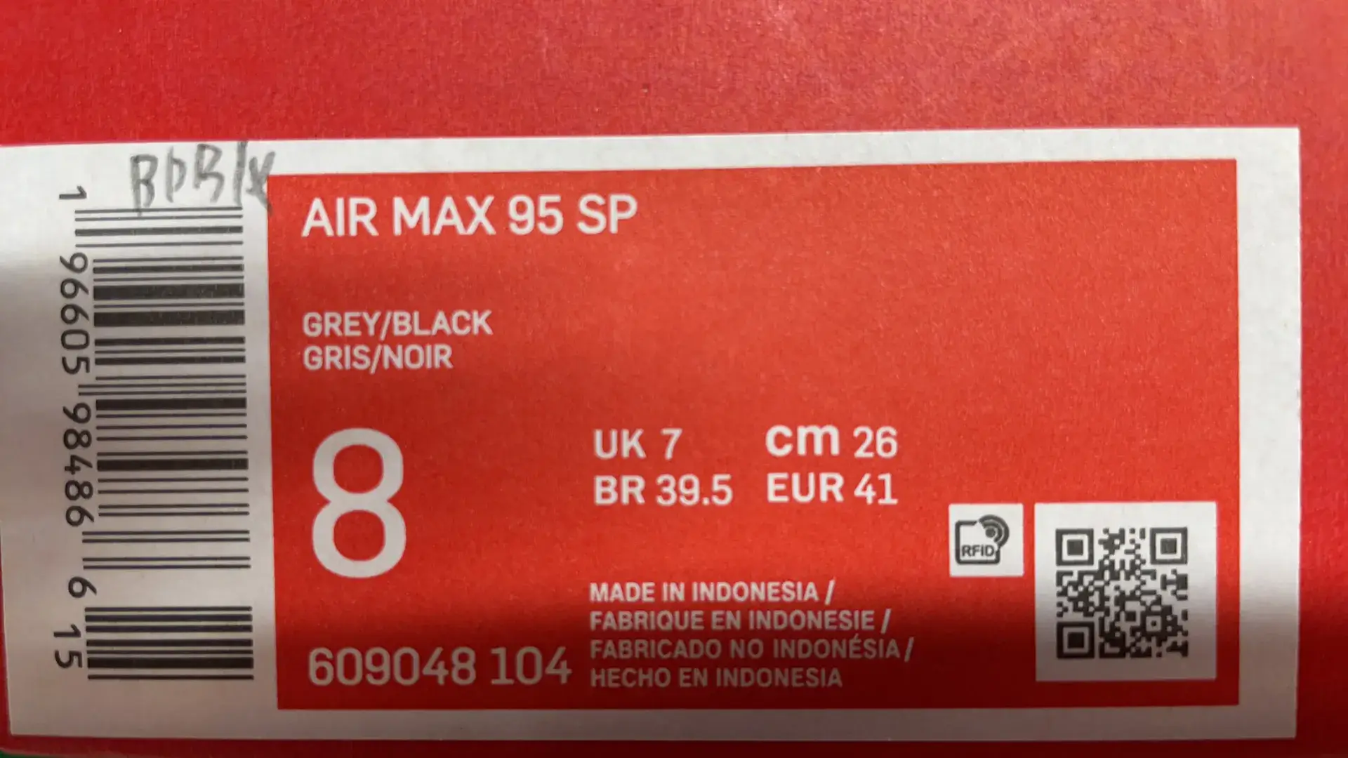 🔥1:1 batch Nike Air Max 95  in the Best OopBuy Spreadsheet QC photos