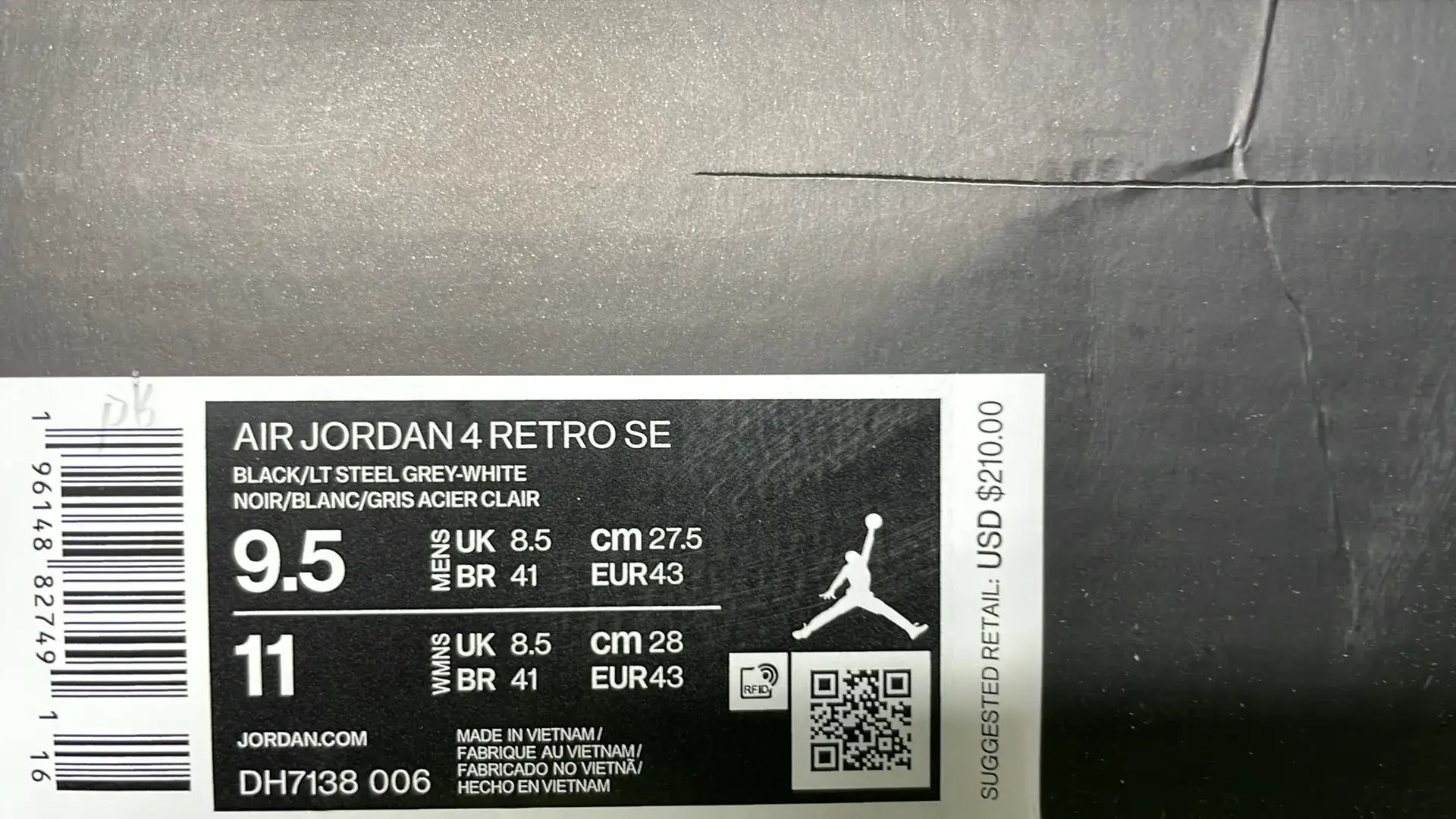 🔥1:1 batch Jordan Air Jordan 4 Retro"Bred Reimagined"  in the Best OopBuy Spreadsheet QC photos
