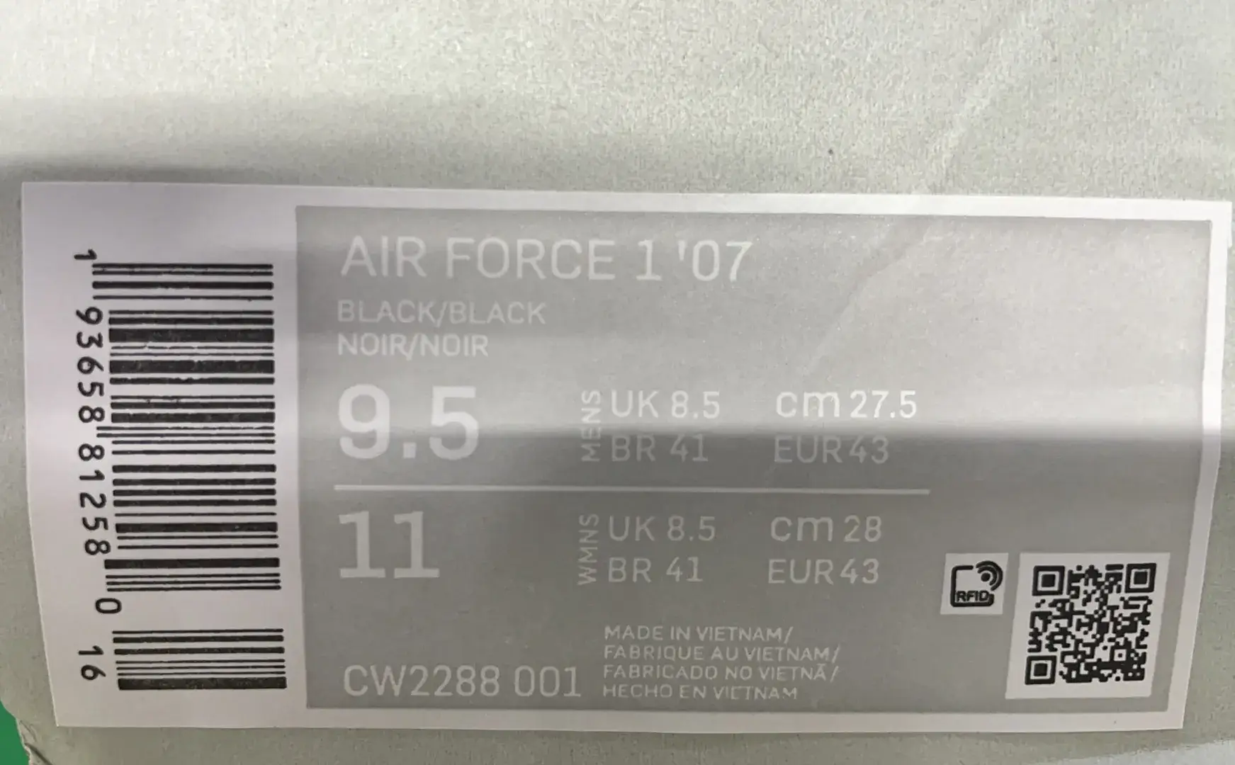 Nike Air Force 1 （20+）  in the Best OopBuy Spreadsheet QC photos