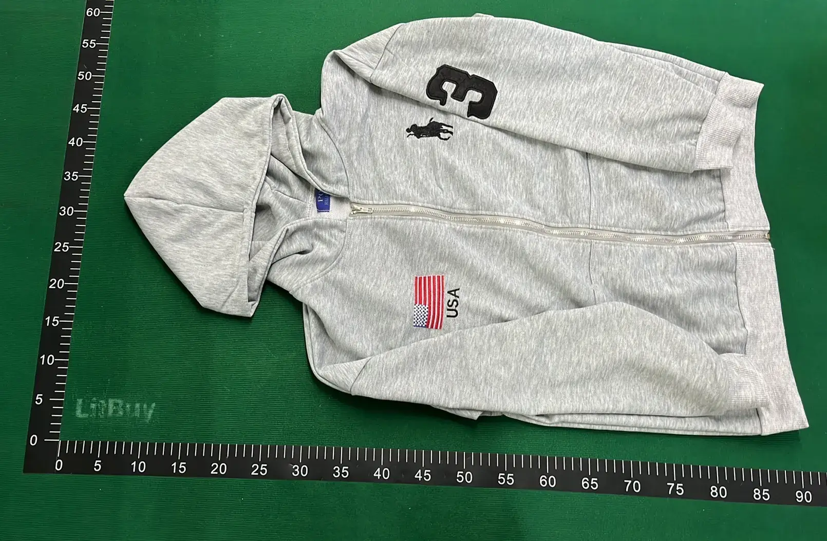 3D Print Zip-Up Sweatshirt  in the Best OopBuy Spreadsheet QC photos