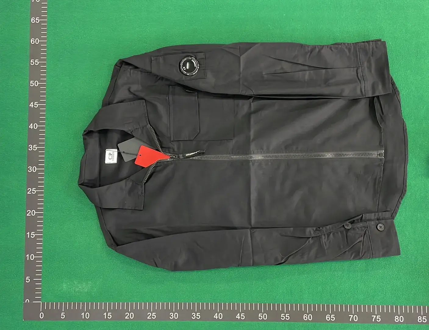 1:1 Batch C.P Hooded Sweatshirt Zip-Up Jacket  in the Best OopBuy Spreadsheet QC photos