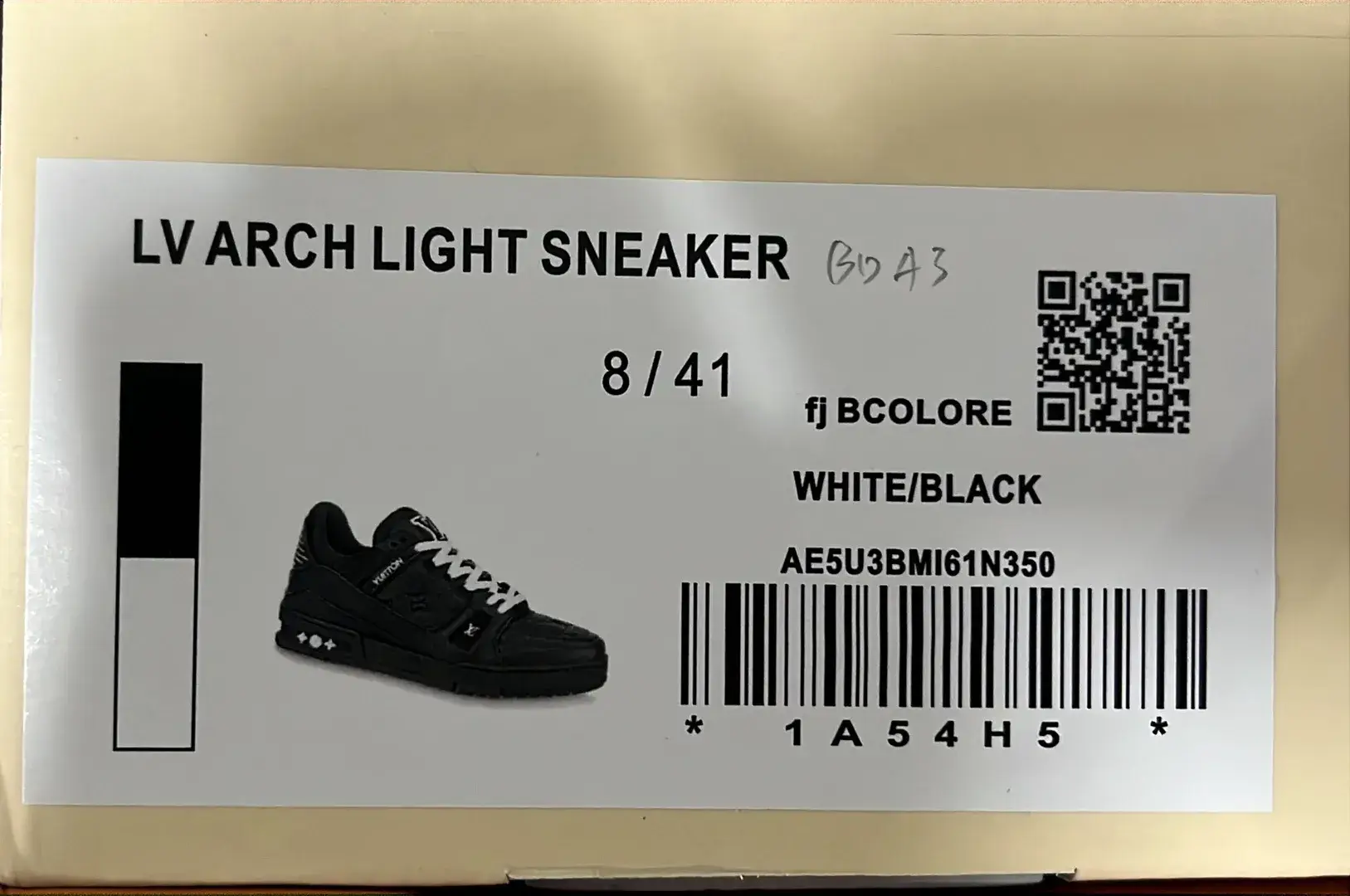 B3D 系带平底低帮板鞋-L  in the Best OopBuy Spreadsheet QC photos