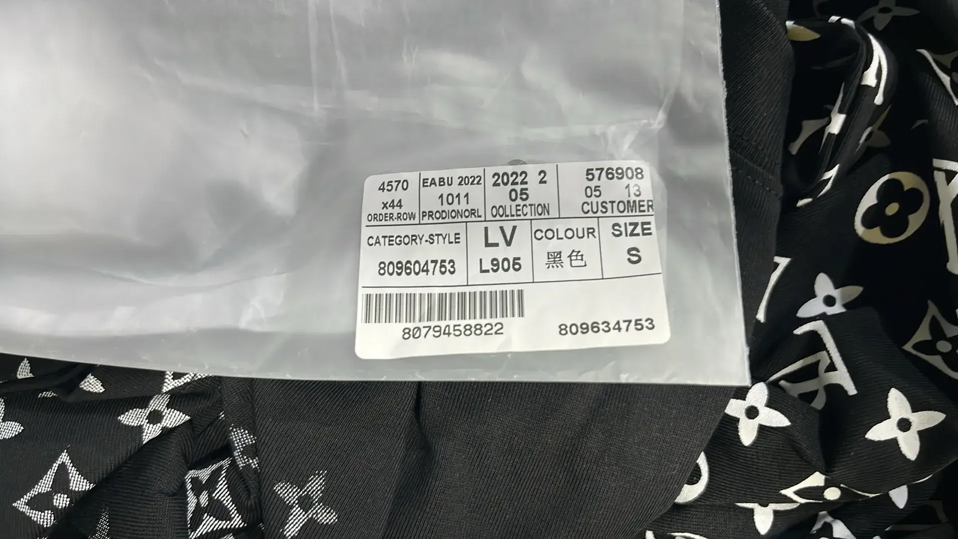 1:1 Batch L Monogram Letter Short Sleeve Classic Round Neck Loose T-Shirt for Couples, Men and Women  in the Best OopBuy Spreadsheet QC photos